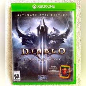 Diablo Reaper of Souls Video Game XBOX ONE